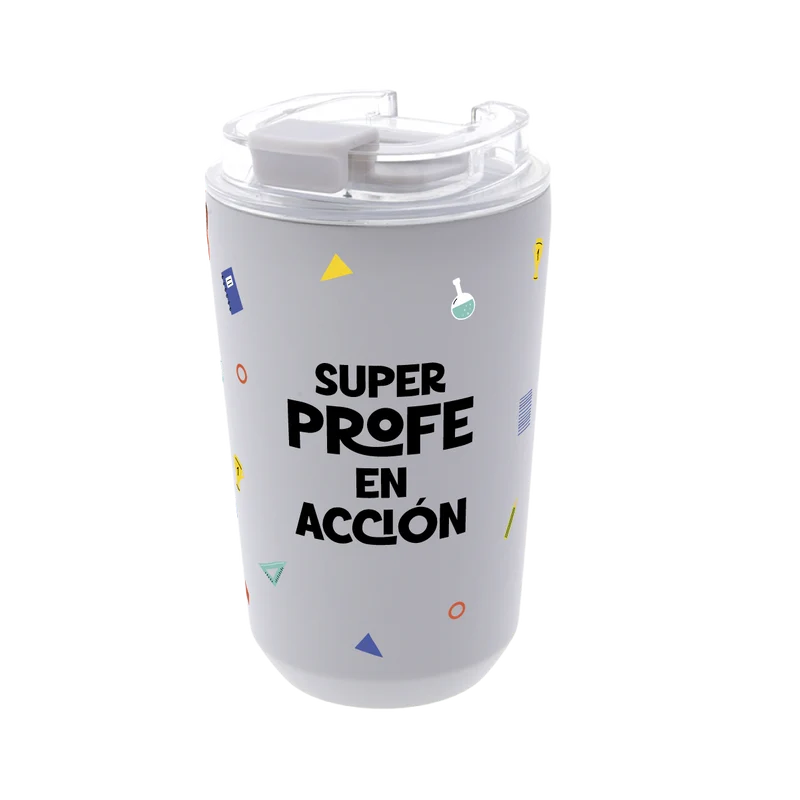Vaso Térmico de Acero Inoxidable con Interior Cerámico – Profe | Lovely Story