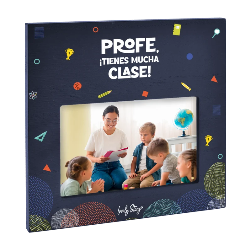 Marco de Madera – Profe, ¡tienes mucha clase! | Lovely Story