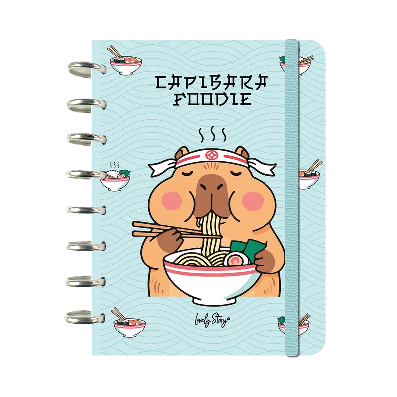 Cuaderno Smartbook Con Sistema de Discos – Capibara Time | Lovely Story