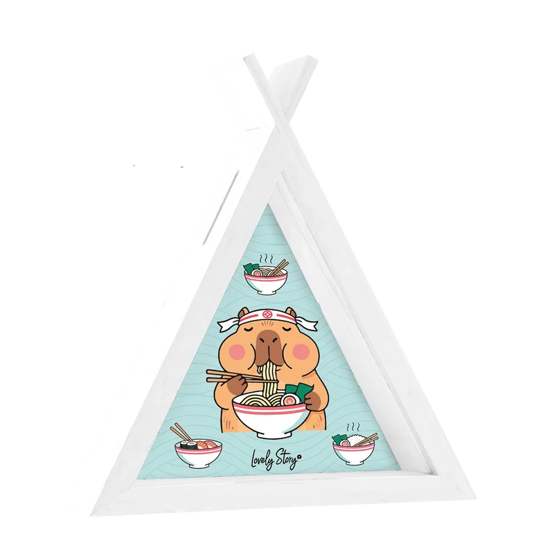 Hucha de Madera Tipi – Capibara Time | Lovely Story