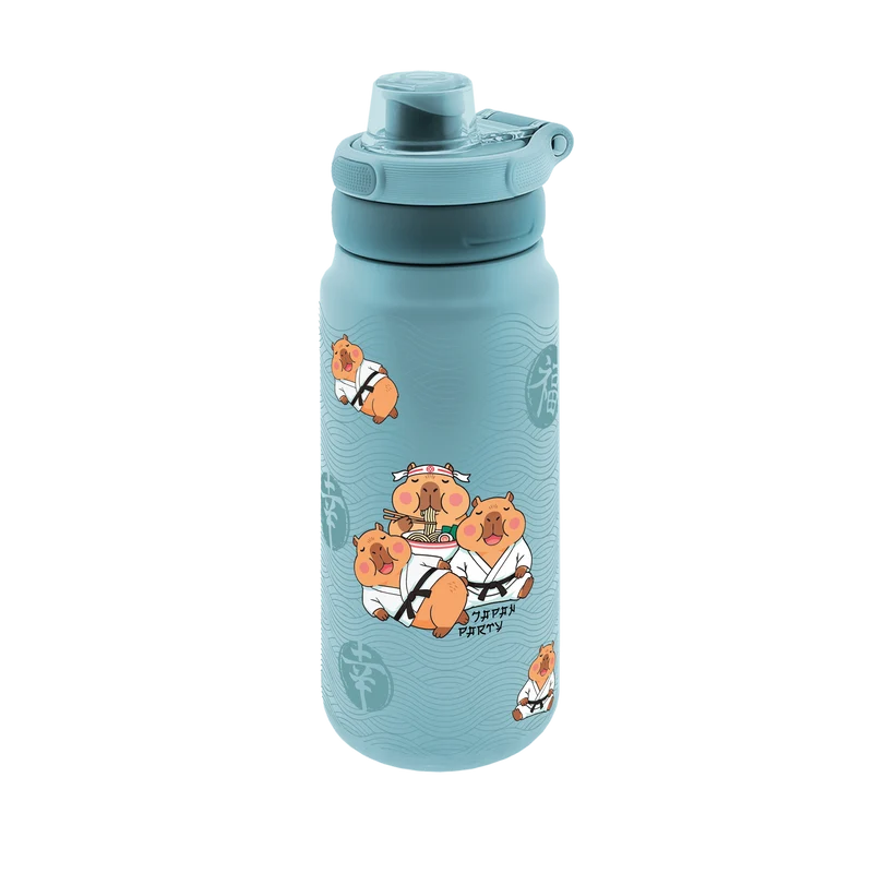 Botella Térmica de Acero Inoxidable Sport – Capibara Time | Lovely Story