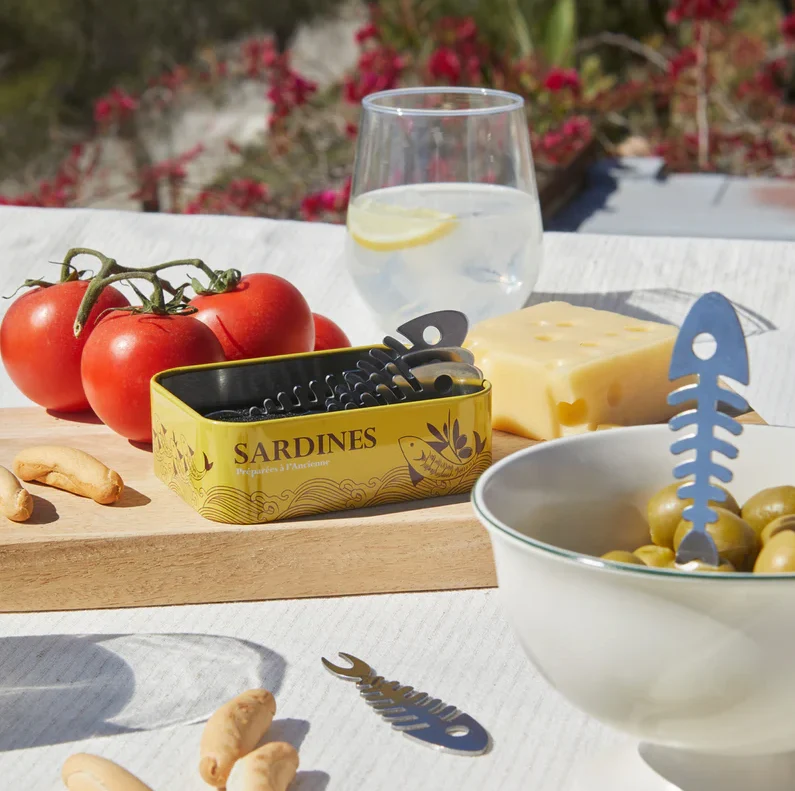 Tenedores para aperitivos Conserverie Sardinas