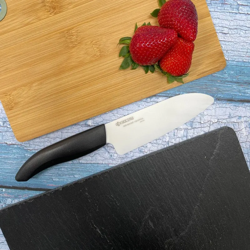 Cuchillo ceramica kyocera 14 cms santoku