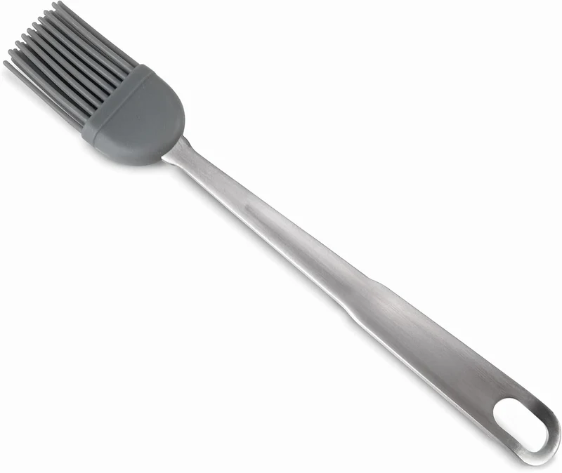 Pincel de Silicona Lacor 25cm con Mango de Acero Inoxidable - Cocina y Barbacoa