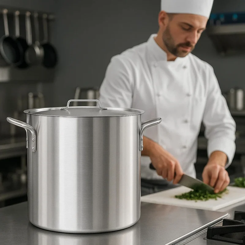 Olla aluminio con tapa 20 Litros CCS