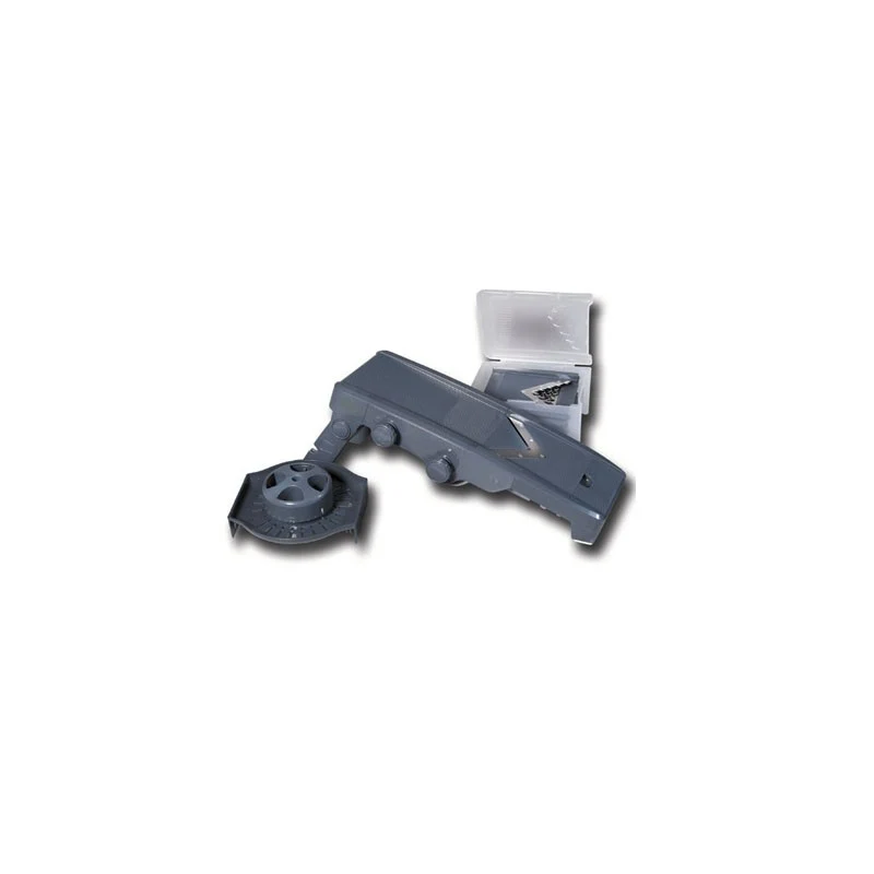 Mandolina Profesional Lacor Corte en V - 5 Cuchillas Intercambiables con Protector