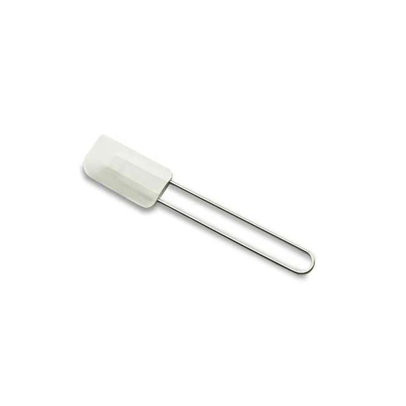 Espátula Lengua de Silicona Lacor 26cm - Mango Acero Inoxidable Profesional
