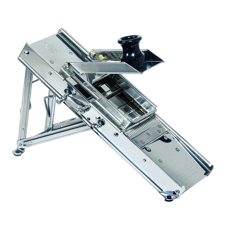 Mandolina inox c/carro bron profesional