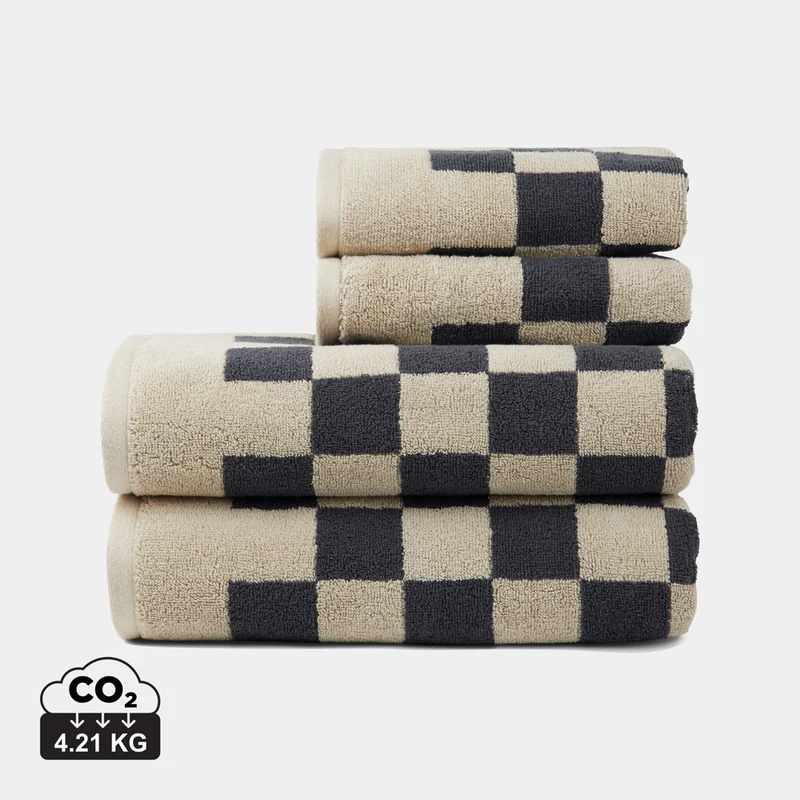 Set 4 Toallas Algodón Orgánico OCS Vinga Elba 500 g/m²