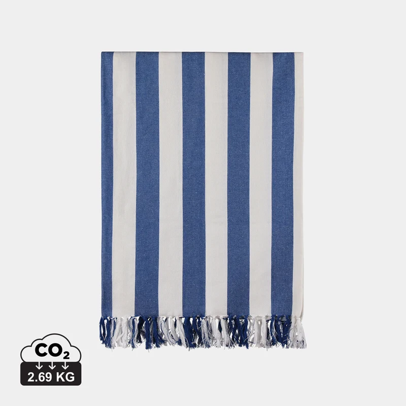 Toalla Algodón y Poliéster Reciclado GRS Ornos Hamman 200 g/m²