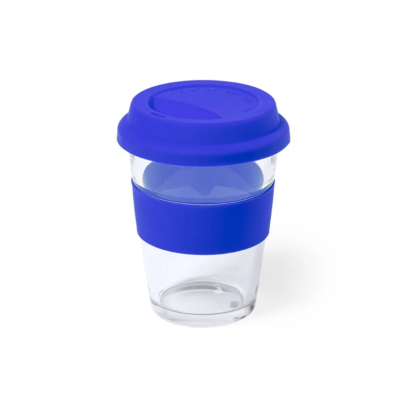 Durnox — Copo Vidro + Silicone | 5 Cores | Moderno | Colorido