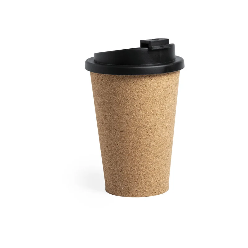 Plibun — Copo Térmico Cortiça + PP | Natural | Linha Nature | Sustentável