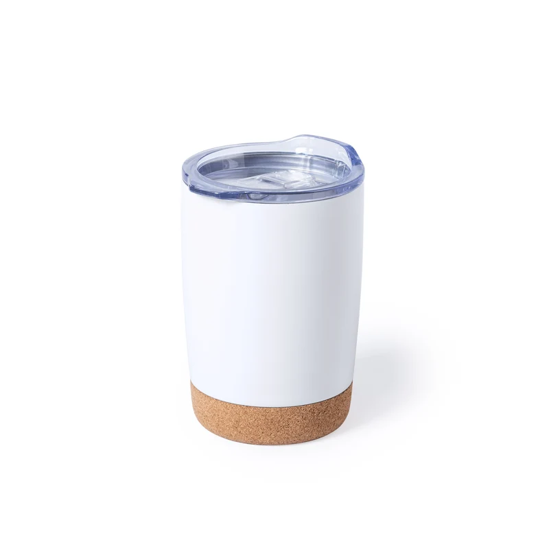 Nerux — Copo Térmico Aço Inox + Cortiça | 4 Cores | Sustentável | Linha Nature