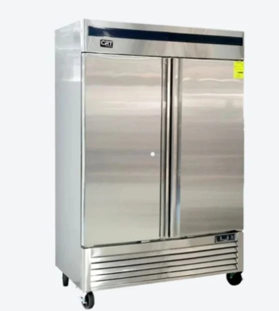Conservador Vertical en Acero Inox 2 Puertas - 6 Parrillas CRT