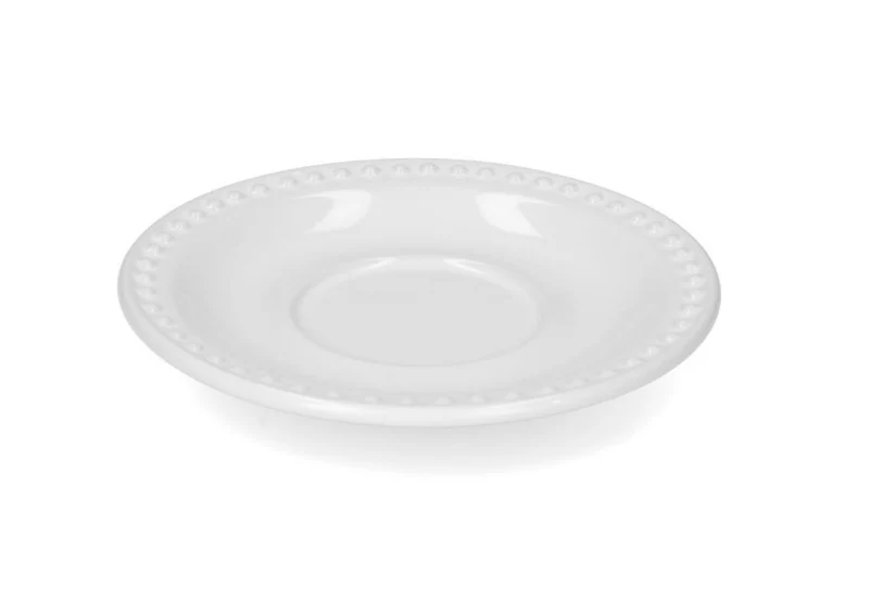 Plato Taza 16 cm Emboss Mauve Opaco Cns Caja 24 piezas