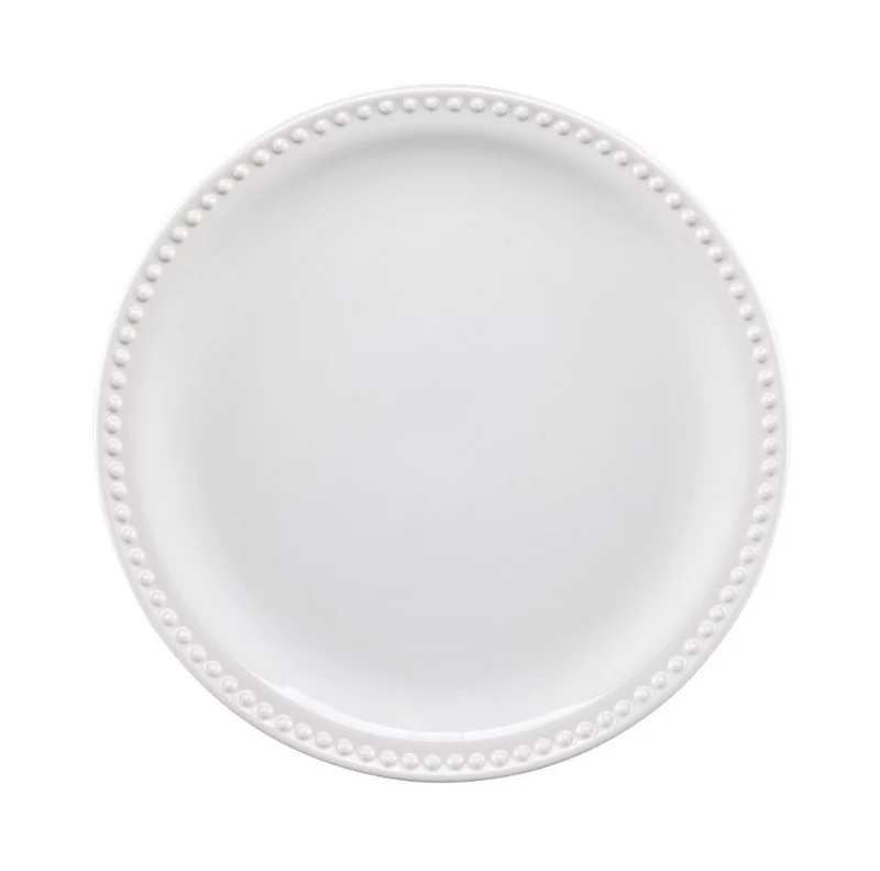 Plato Trinche 27 cm Emboss Mauve Opaco cns 24 piezas