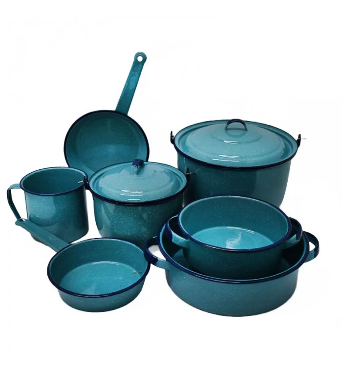*Bateria formación huasteca 9 pzas azul turquesa jaspeado CNS*