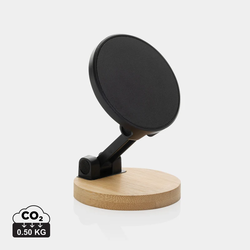 Soporte Magnético Smartphone ABS Reciclado RCS y Bambú Magmount
