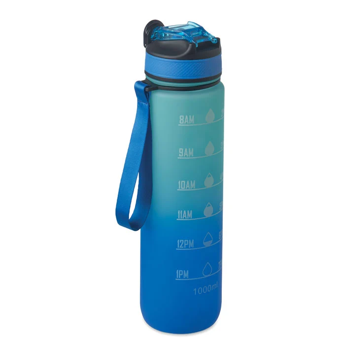 Botella Deportiva Poliéster Reciclado con Pajita Activate 1 L