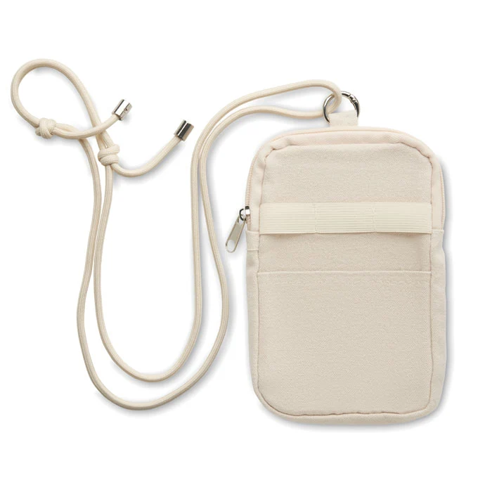 Bolsa Bandolera Algodón Reciclado y Poliéster Reciclado Mobibolsa 280 g/m²