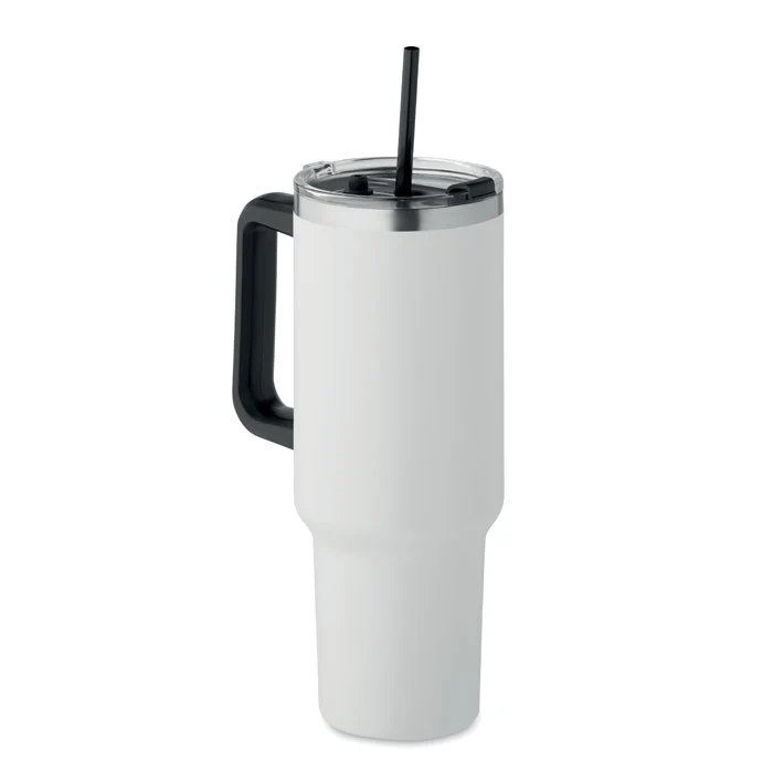 Vaso Térmico Acero Inox Reciclado con Pajita Suma 1200 ml