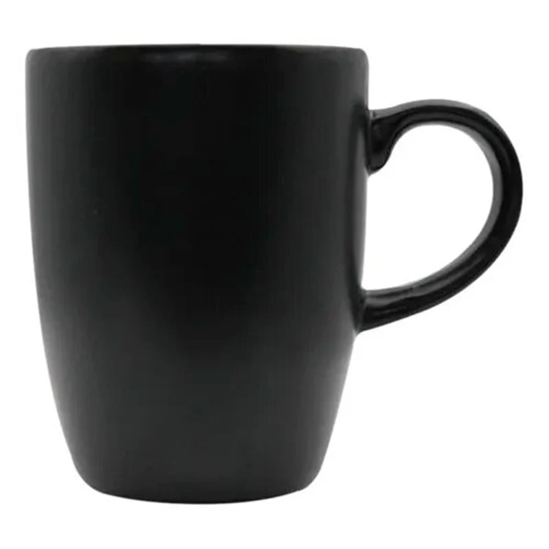 Tarro Curvo de 310 ML Semi Matte Negro Manhattan CNS