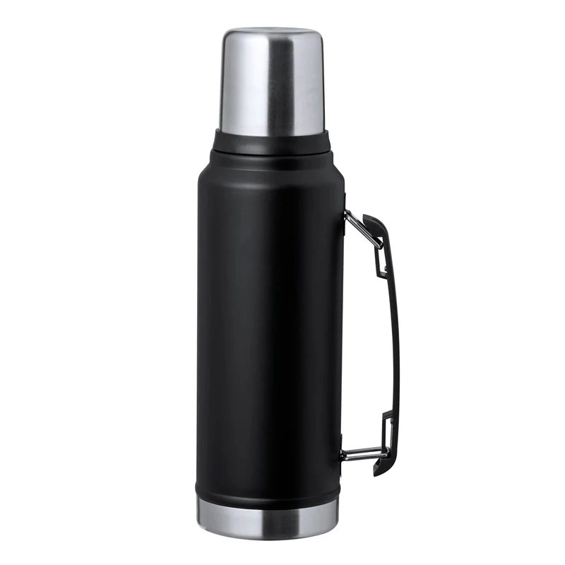 Jokinen — Termo Aço Inox Grande Capacidade | Preto | Premium Exclusivo | Gravação Laser