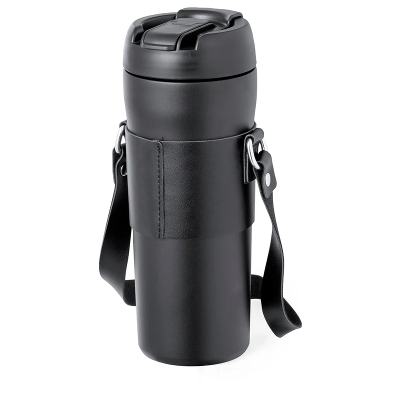 Matner — Garrafa Térmica Aço Inox Parede Dupla | Preto | Premium