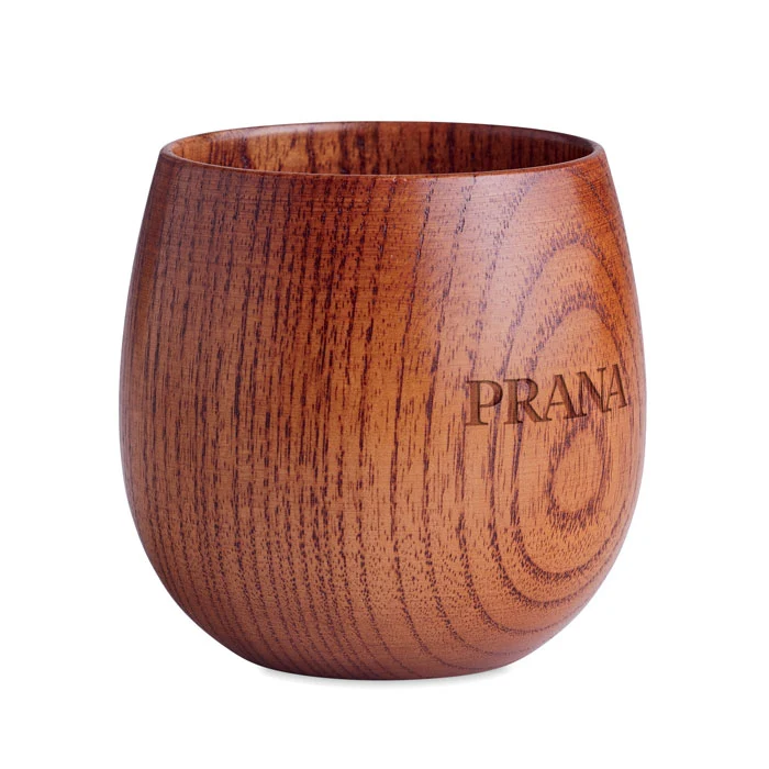 Vaso Sostenible de Madera de Roble para Hosteleria Ovalis - 250 ml