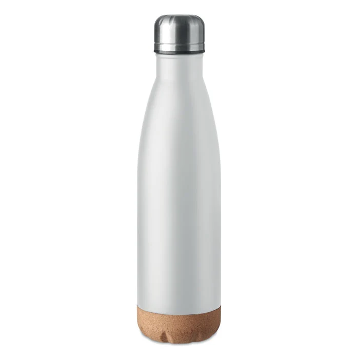 Botella Térmica Acero Inox Mate con Base de Corcho Aspen Cork 500 ml