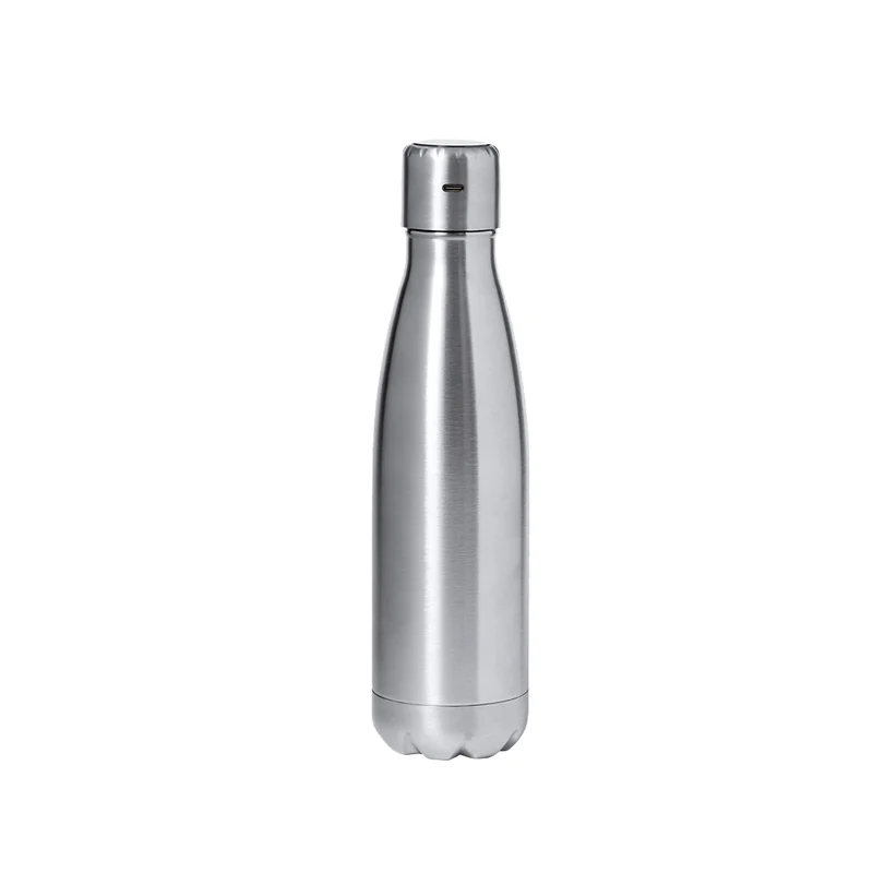 Chuck — Garrafa Térmica Aço Inox Parede Dupla | Prata | Premium