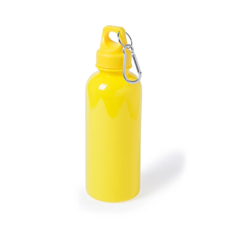 Zanip — Garrafa PS 500ml Transparente | 7 Cores | Livre BPA