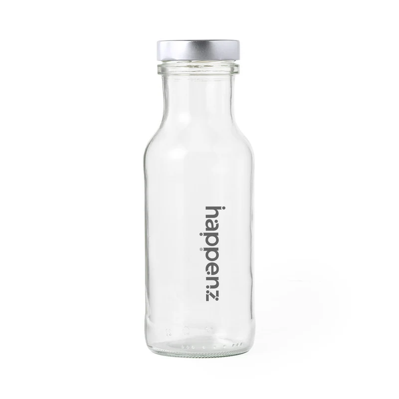 Dinsak — Garrafa Vidro 300ml Compacta | Económica | Grande Volume