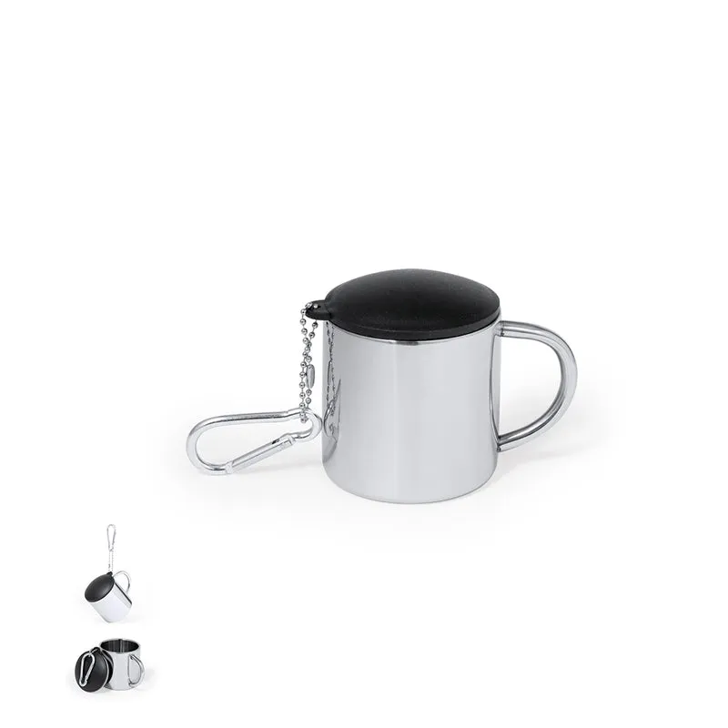 Melbour — Caneca Aço Inox 145ml Expresso Dupla Parede | Premium | Gravação Laser