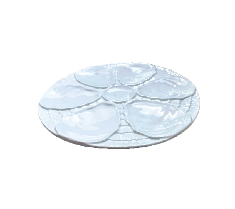 Plato en Porcelana Oyster de 28 cm. Anf