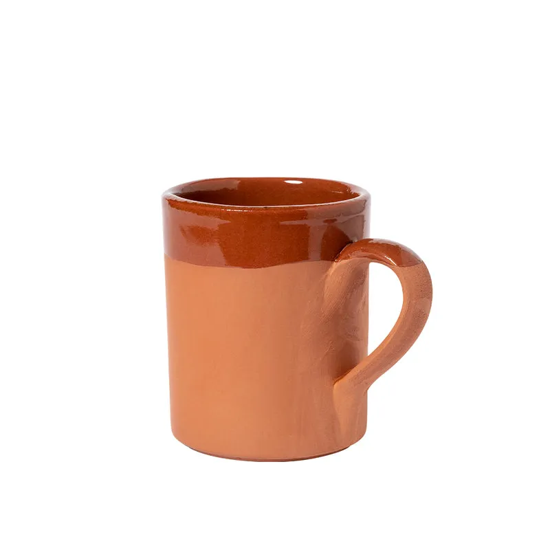 Sintax — Caneca Barro 330ml Design Reto | Fabricação Europeia | Artesanal