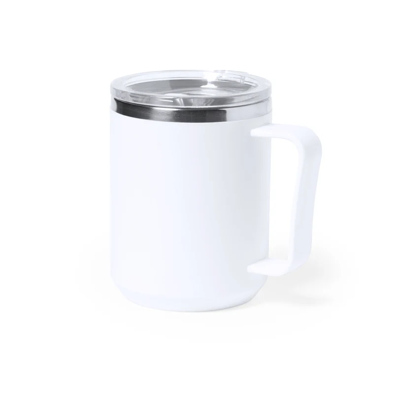 Tikam — Caneca Térmica 350ml Aço Inox + PP | Tampa Doseador | 4 Cores