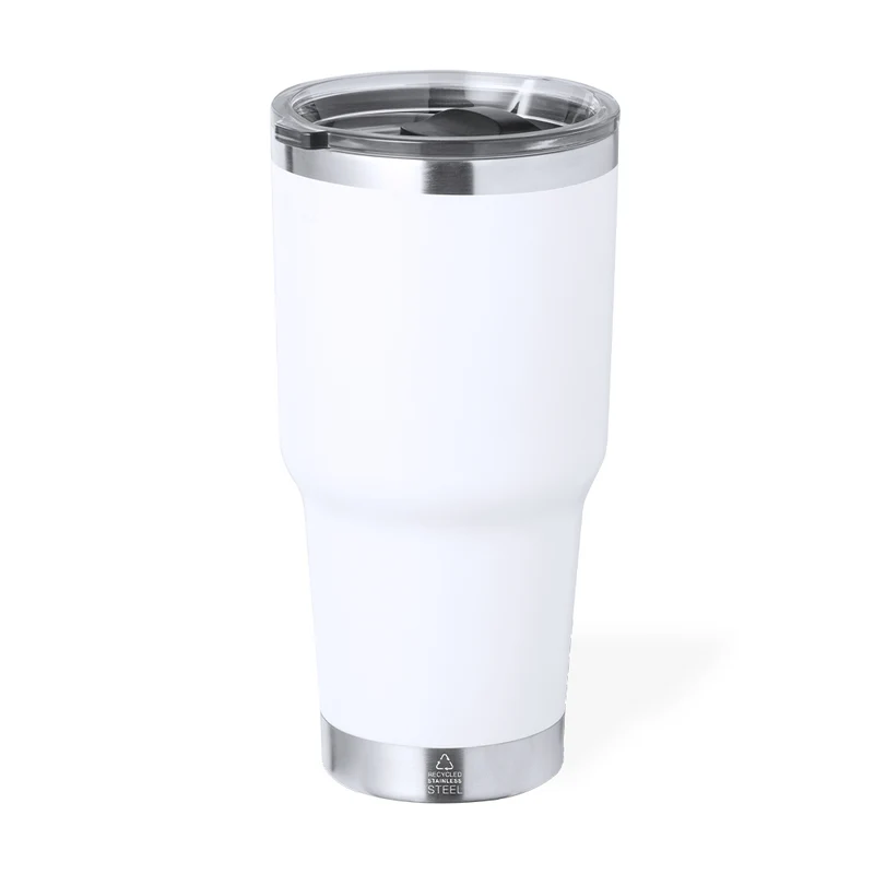 Tobey — Copo Térmico 600ml Aço Inox Reciclado | Doseador Tampa | 4 Cores