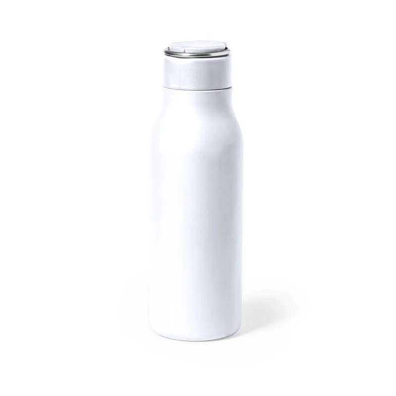 Bucky — Garrafa Aço Inox 600ml Tampa Condizer | 4 Cores | Premium | Gravação Laser