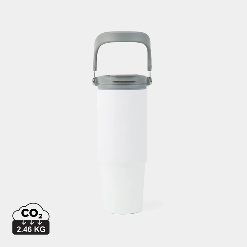 Botella Térmica Acero Inox Reciclado RCS con Asa Eos Trek 880 ml