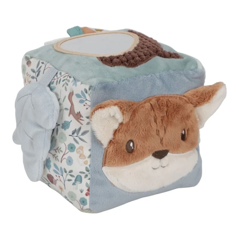 Cubo blandito de actividades Amigos del Bosque - Little Dutch