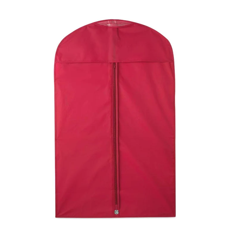 Porta-Fatos PEVA Kibix | Fecho Zip Anel Metal Cabide | 3 Cores 60x100cm | Brinde Viagem Negócios