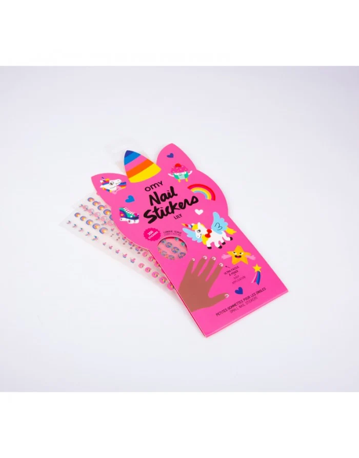 Pegatinas para uñas Unicornios - OMY