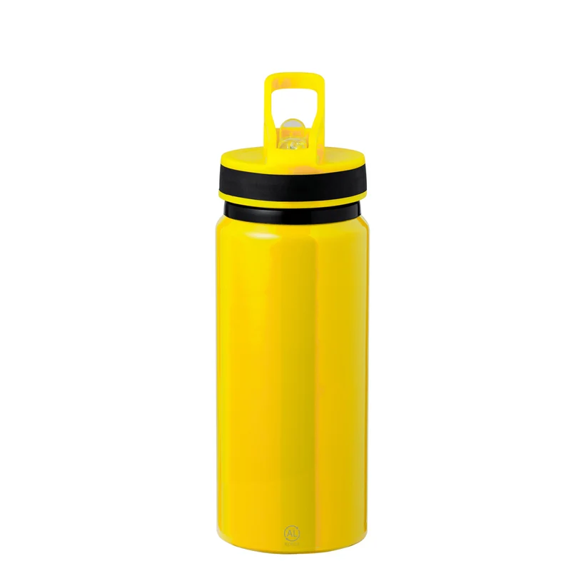Bidón Aluminio Reciclado GRS con Pajita Nolde 680 ml
