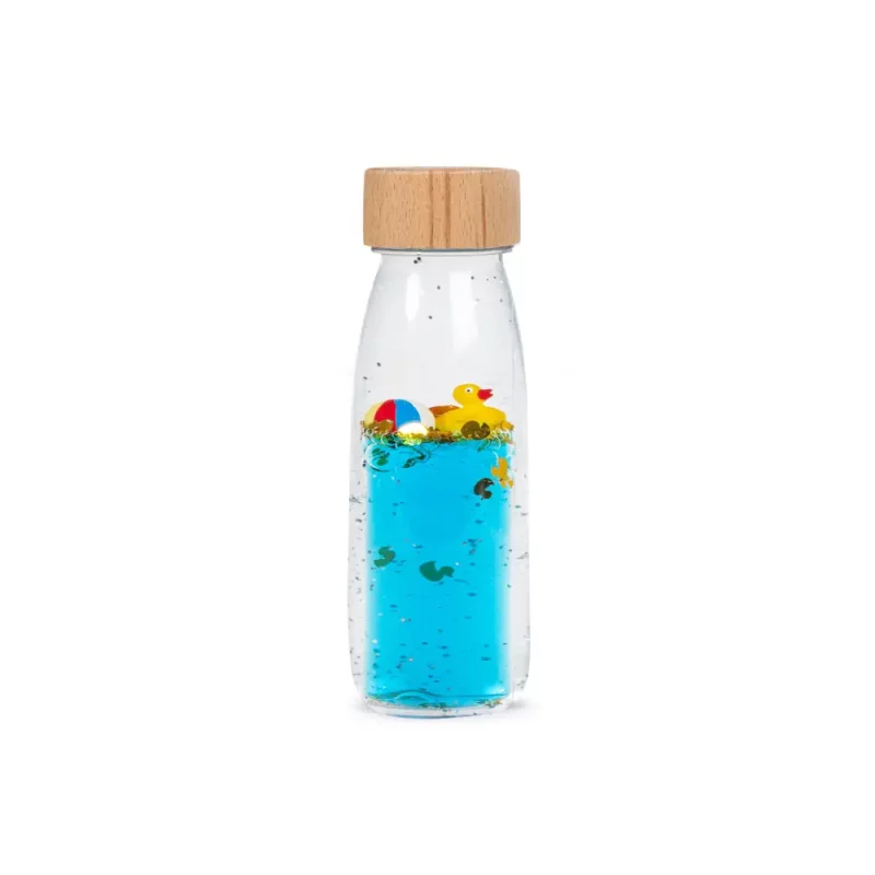Botella Sensorial Movimiento: Patos