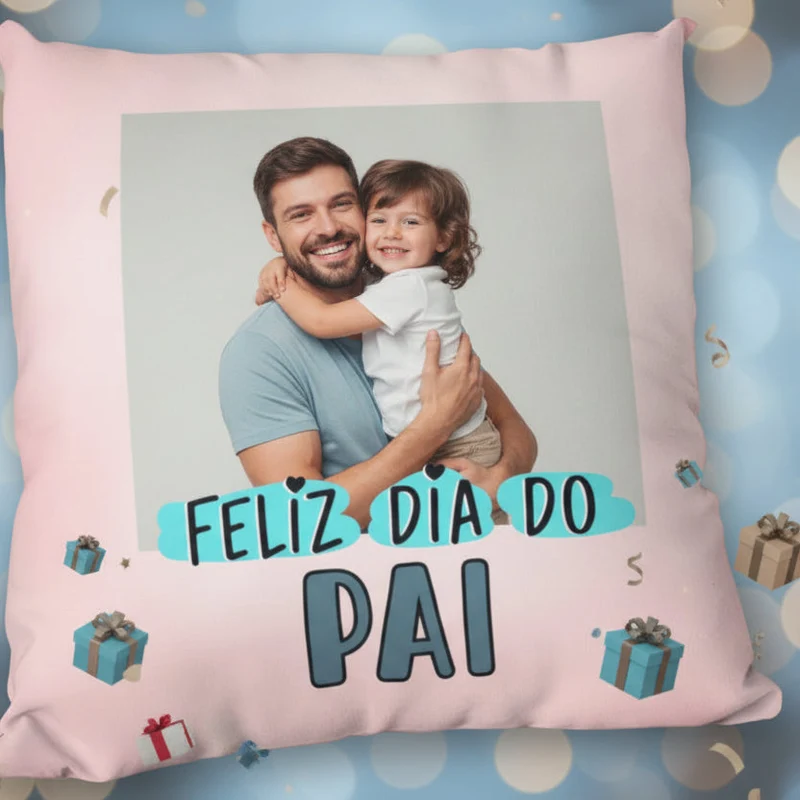 Fronha Sublimação Poliéster Branca - Capa Almofada sem Personalização