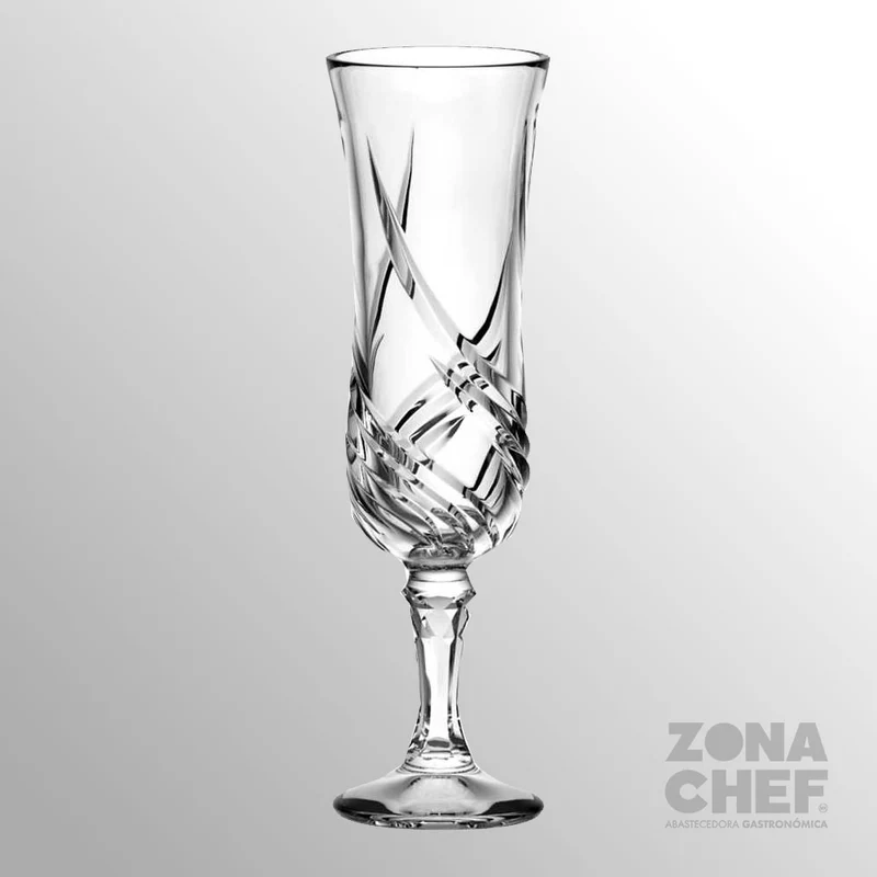 Copa Labrada Flauta Vercelli 155ml 19.8cm Vit