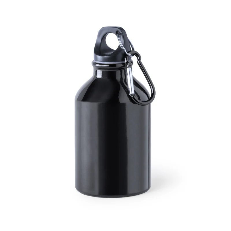 Bidón Deportivo de Aluminio con Tapón de Seguridad Henzo 330 ml
