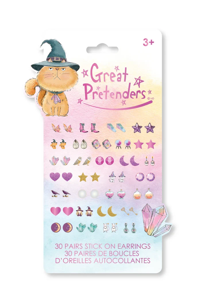 Pendientes de pegatinas de Gato Gruñón Halloween - Great Pretenders
