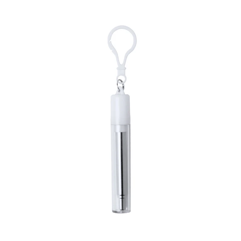 Set Llavero de Pajita Reutilizable de Acero Inoxidable Timex